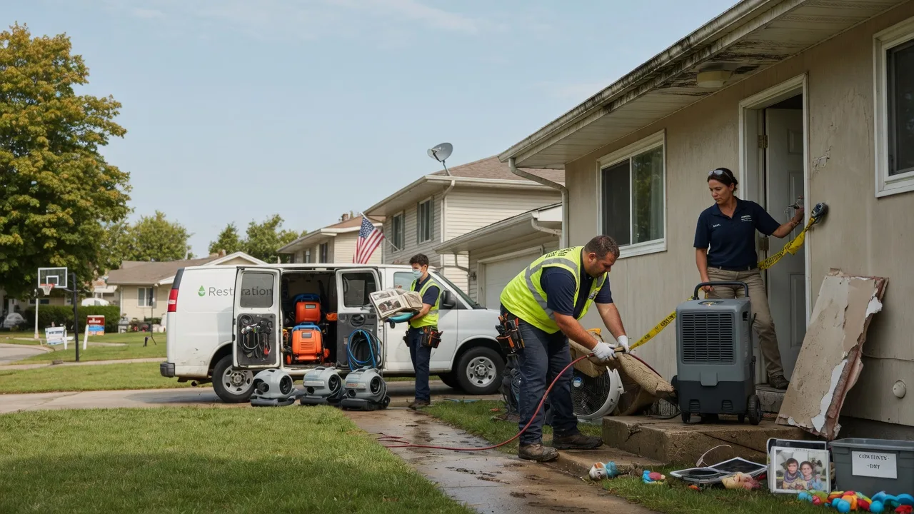 Water Damage Restoration in Burbank, OH near me